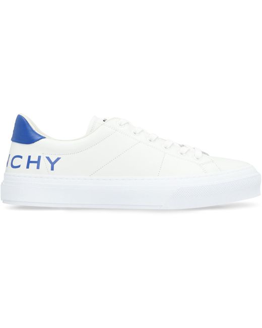 Givenchy White City Sport Leather Low-top Sneakers for men