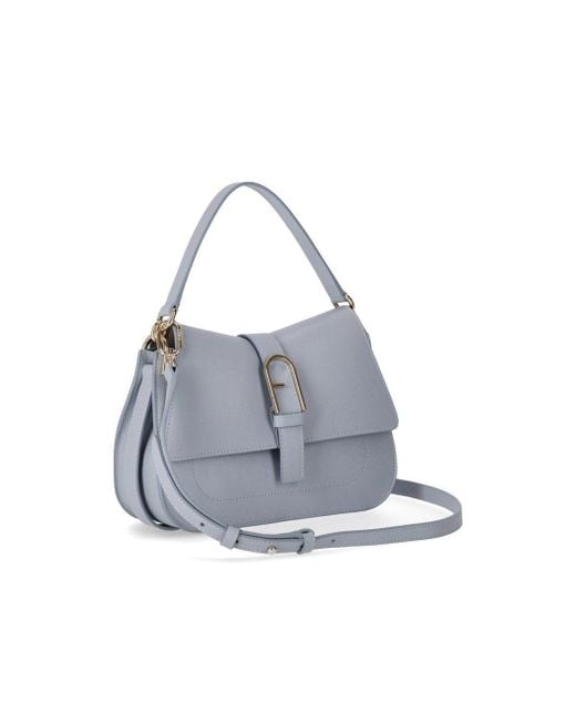 Furla Gray Flow Mini Nuvola Handbag