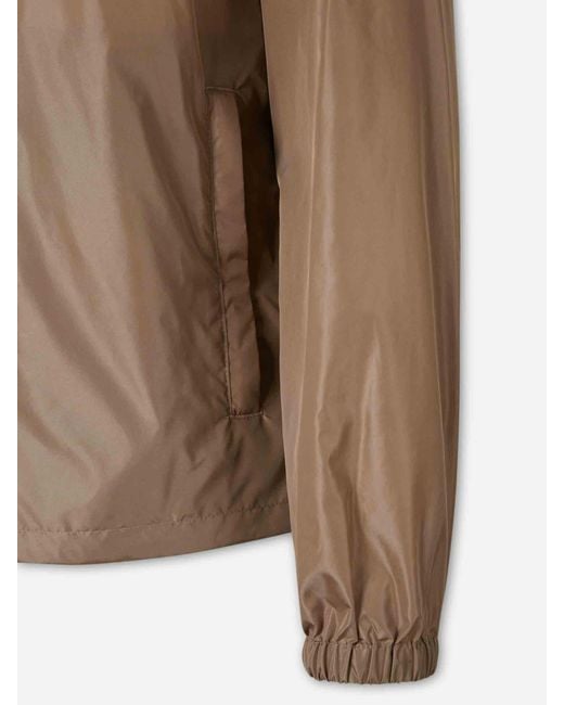 Burberry Brown Windbreaker Technical Jacket for men