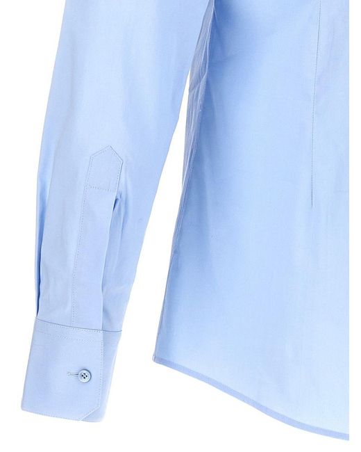 Dolce & Gabbana Blue Dg Essential Shirt Shirt, Blouse for men