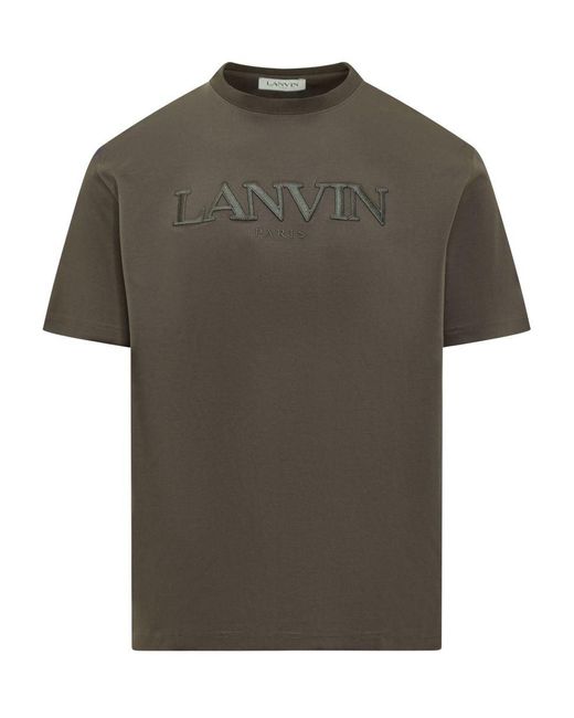 Lanvin Green T-Shirt for men