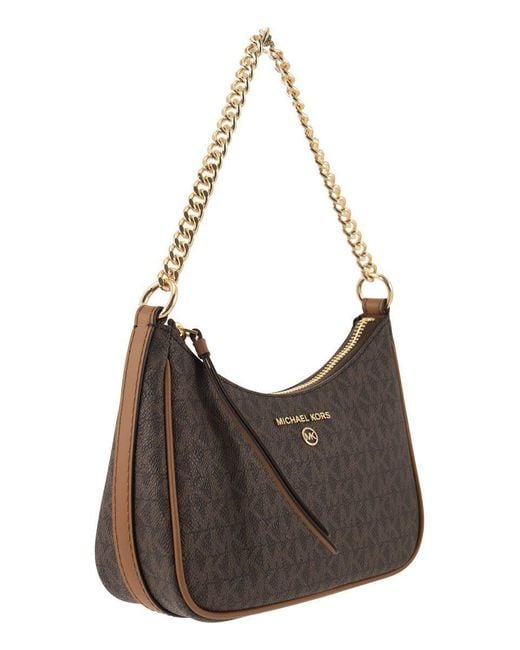 Michael michael kors signature 2025 jet set chain shoulder bag