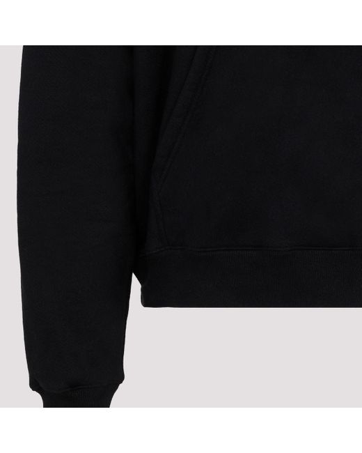 Off-White c/o Virgil Abloh Black Stamp Skate Hoodie Sweatshirt for men