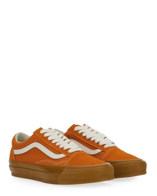 Vans Brown "old Skool Xl" Sneaker Unisex
