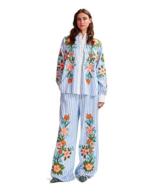 Essentiel Antwerp Blue Hevon2 And Light Trousers