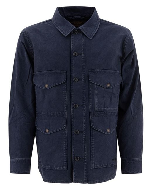 Filson Blue Field Cruiser (Reverse Sateen) for men