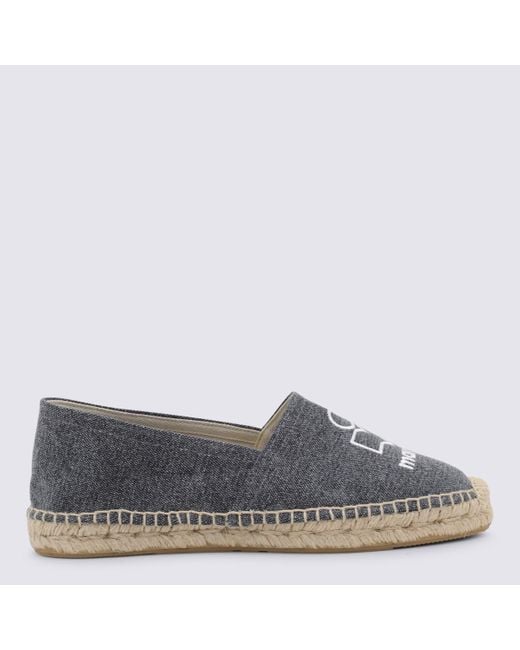 Isabel Marant Gray Cotton Canae Espadrillas