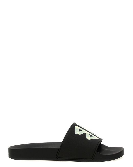 Balenciaga Black 'Pool Slide' Sandals for men