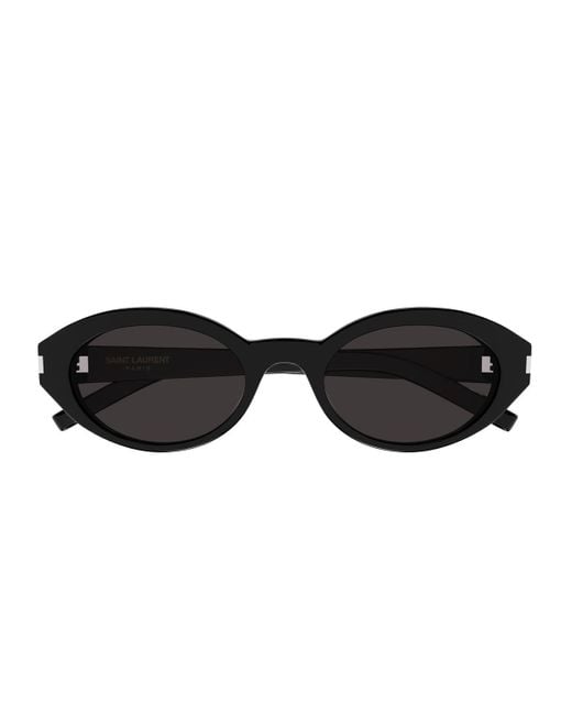 Saint Laurent Black Sl 567 Linea Corner Angle Sunglasses