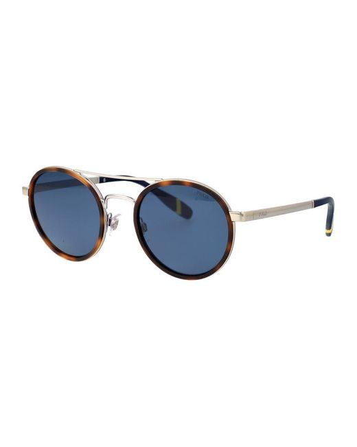 Polo Ralph Lauren Blue Sunglasses for men