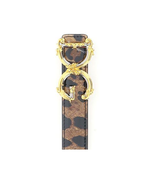 Dolce & Gabbana Metallic Belts