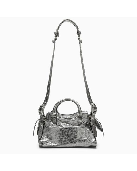 Balenciaga Gray Neo Cagole Xs Bag