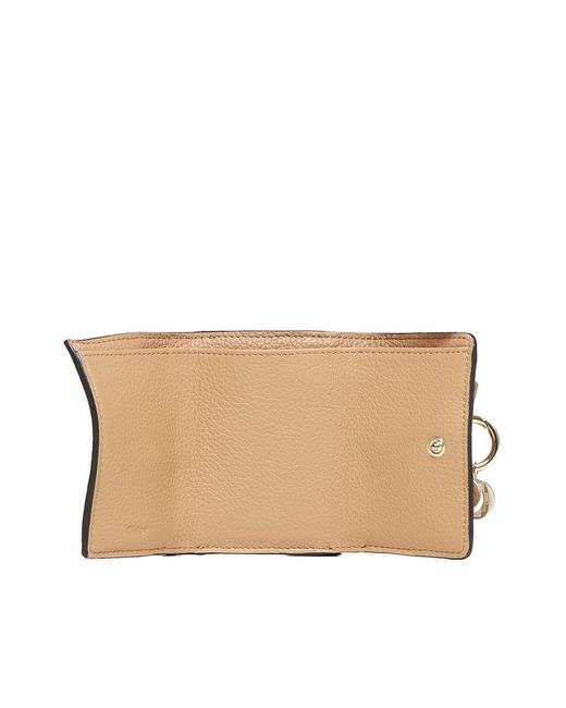 Chloé Chloè Wallets in Natural Lyst
