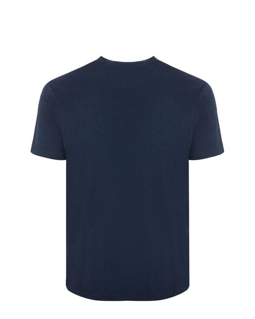 Mc2 Saint Barth Blue T-Shirts And Polos for men