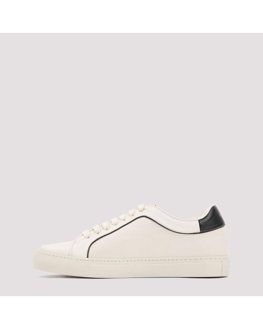 Paul Smith Leather Basso Trainers Shoes in White for Men | Lyst