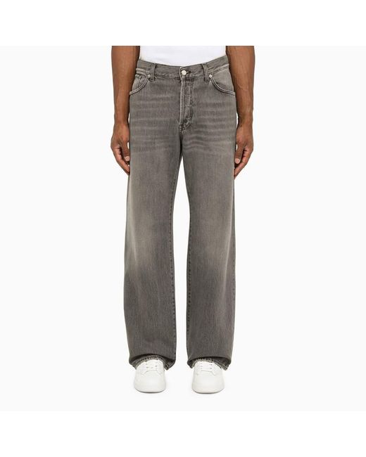 Department 5 Gray Bally Washed Jeans for men