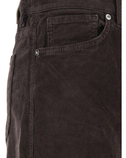 PT Torino Black 'Cindy' Pants With Logo Patch On The Rear And Wide Leg
