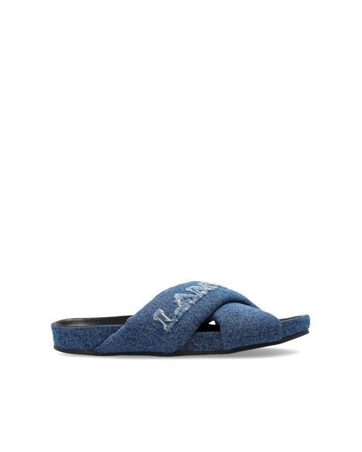 Lanvin Blue Sandals