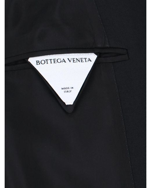 Bottega Veneta Black Double-breasted Blazer