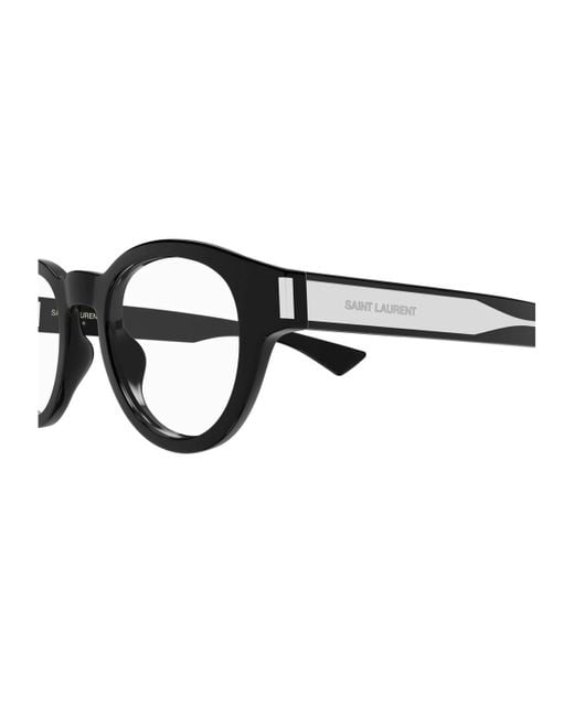 Saint Laurent Black Sl 792 Linea Corner Angle Eyeglasses