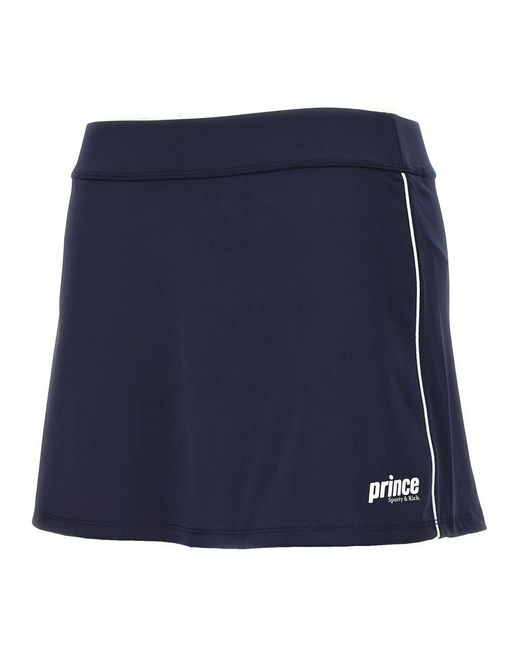 Sporty & Rich Blue 'Prince Sporty Court' Skirt