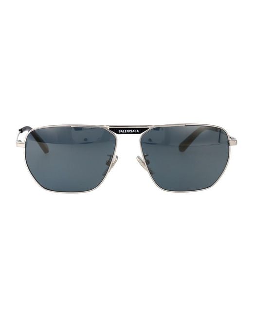 Balenciaga Blue Sunglasses for men
