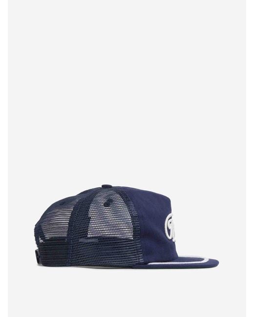 Rhude Blue Patch Cap for men