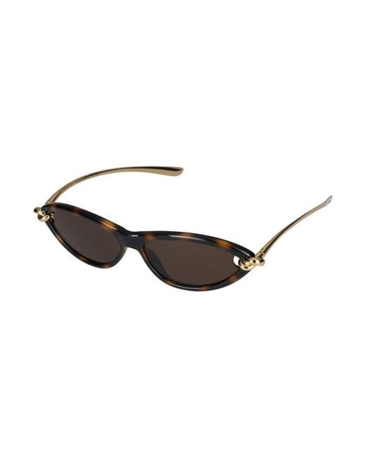 Bottega Veneta Black Sunglasses