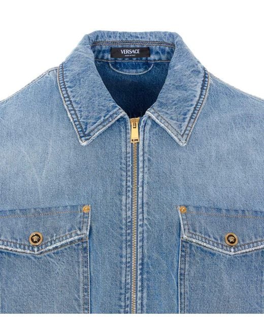 Versace Blue Shirts for men