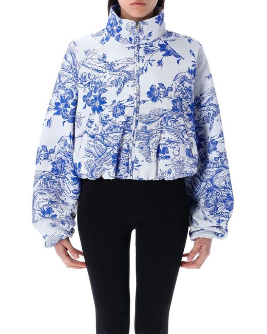 Nike Blue Jaquard Track Jacket