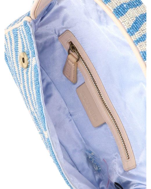 Staud Blue 'tommy' Shoulder Bag