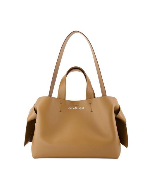 Acne Brown Musubi New R Shopper Bag for men