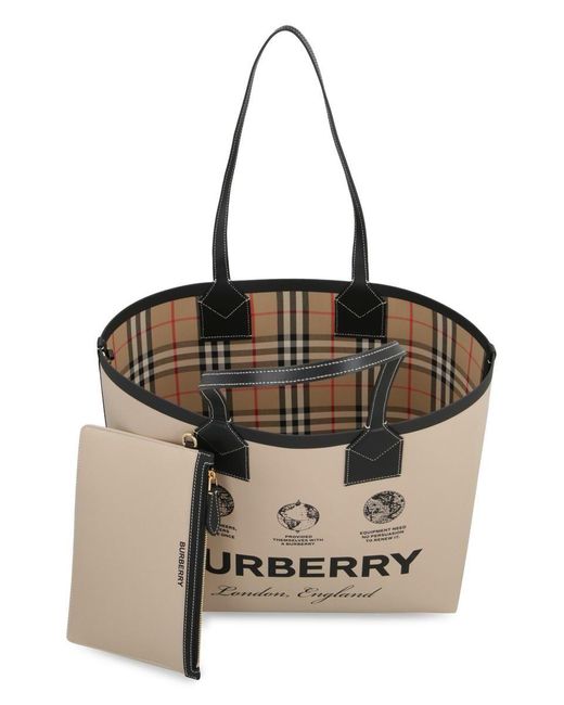 Burberry Large London Tote Bag