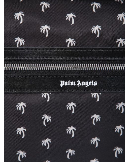 Palm Angels Black Backpacks for men