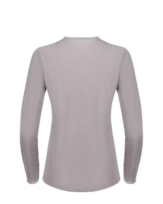 SOLOTRE Purple Sweaters