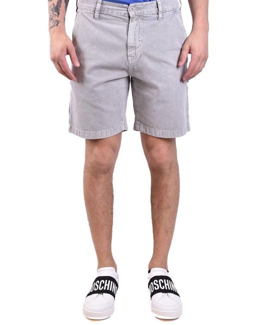 Moschino Gray Shorts for men