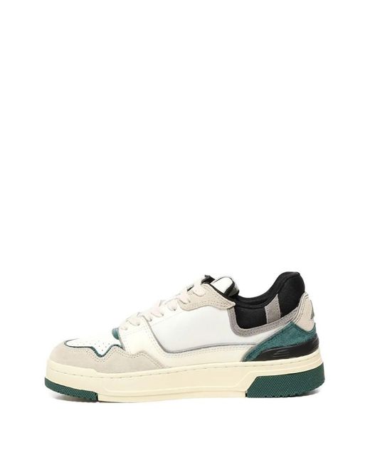 Autry White "Clc Low" Multisuede Sneakers for men