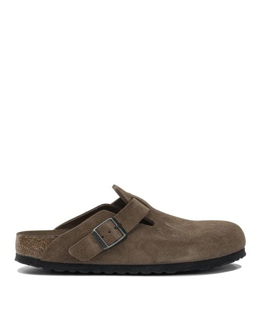 Birkenstock Brown "Boston Sfb" Sabot