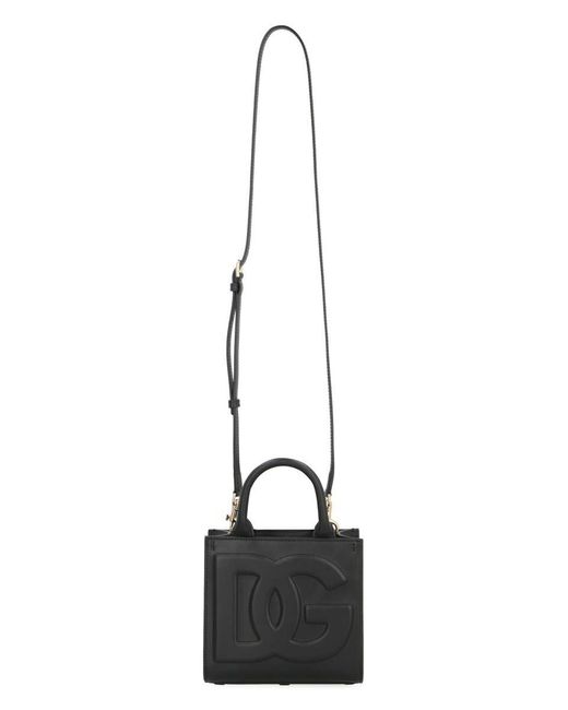 Dolce & Gabbana Dg Daily Leather Mini Bag in Black