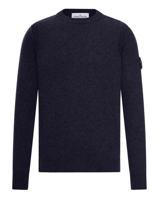Stone Island Blue Sweaters for men