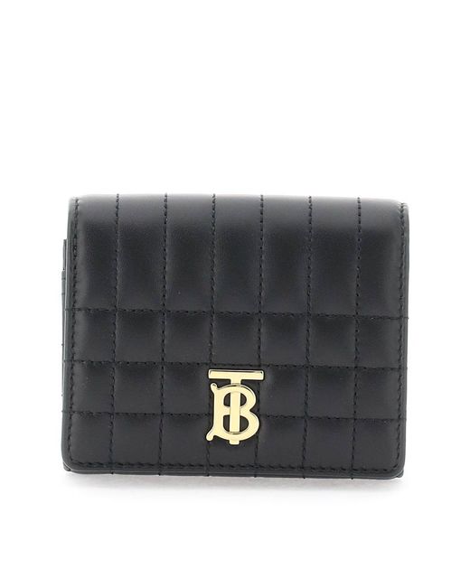 Burberry Black 'lola' Tri-fold Wallet