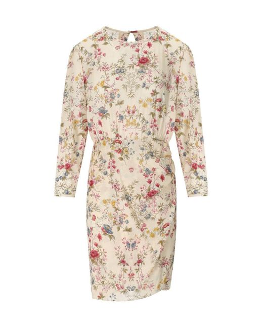 Weekend by Maxmara Natural Zuppa Ivory Floral Dress