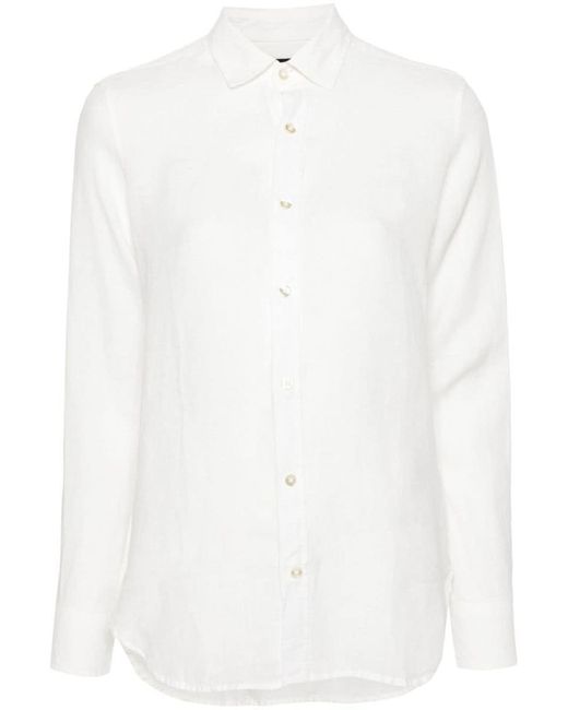 Peuterey White Ginestra Cotton Shirt