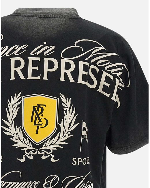 Represent Black T-Shirts And Polos for men