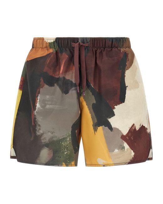 J.W. Anderson Gray Abstract Printed Costume for men
