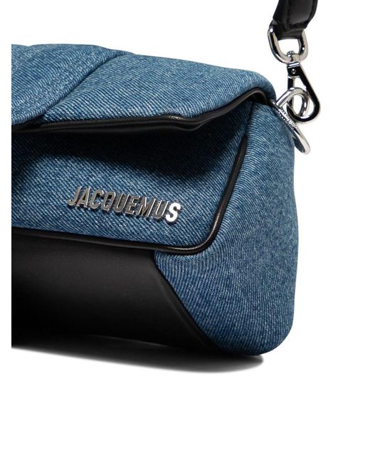 Jacquemus Blue "Le Petit Bambimou Denim" Shoulder Bag