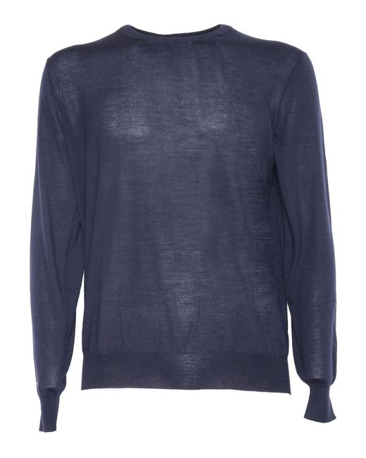 PHI FDL Blue Girocoll for men