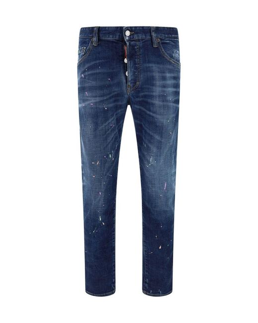 DSquared² Blue Trousers for men