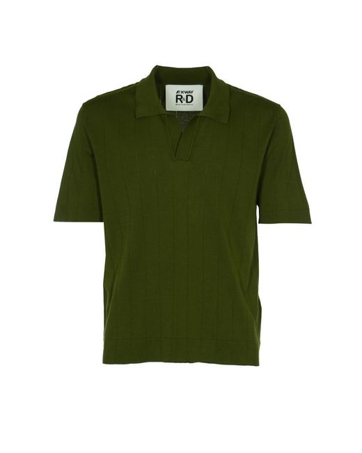 K-Way Green R&D T-Shirts And Polos for men