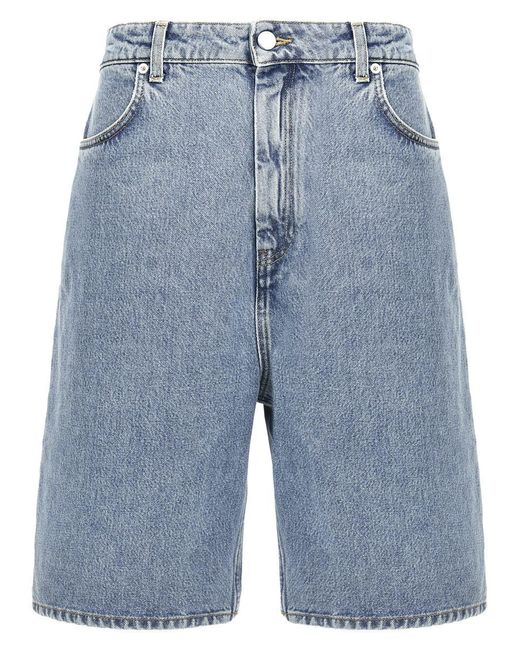 Loulou de Saison Blue 'Isu' Bermuda Shorts
